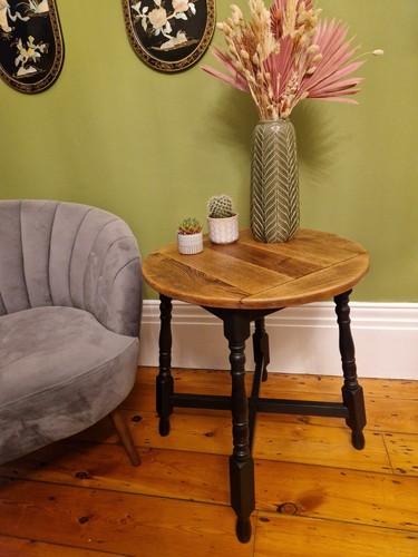 Circular solid oak - solid, side