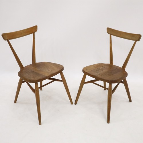 Ercol stacking chairs 1950s - chairs,