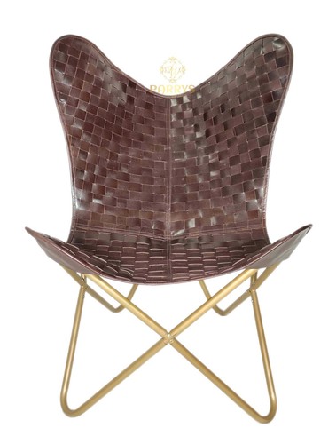 Brown genuine leather - brown,