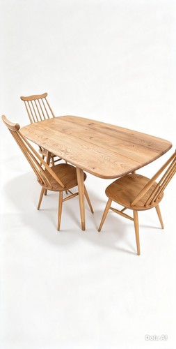 Ercol dining table seats 6 - ercol,