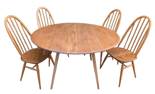 Ercol drop leaf table 4 - table,