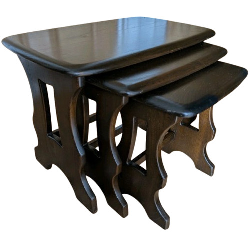 Ercol nest tables vintage - nest,