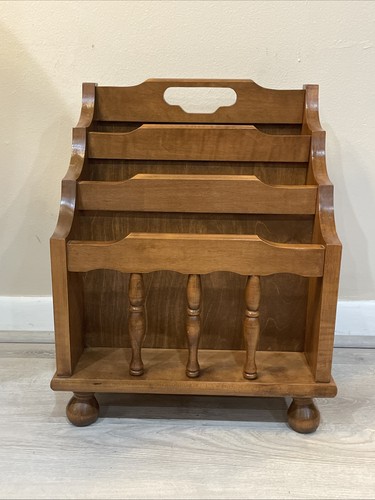 Vintage leick mid - mid-century, wood