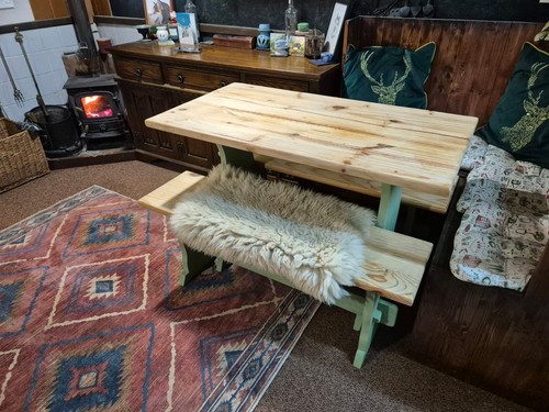 Solid pine farmhouse - farmhouse, vintage