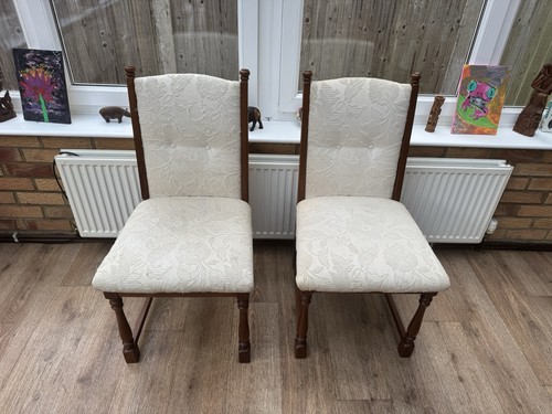 Retro pair upholstered - pair,