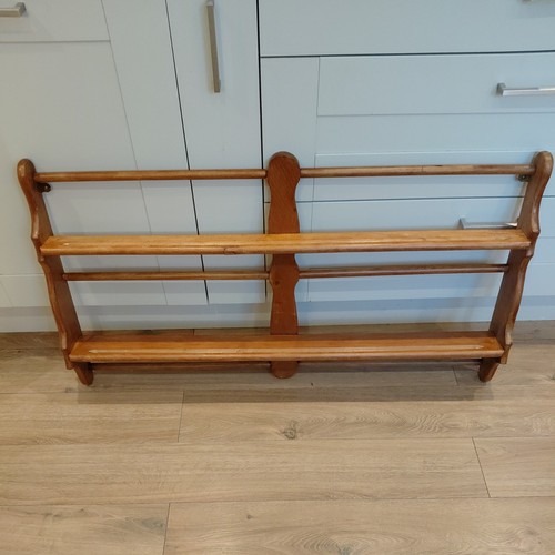 Vintage wooden plate rack - vintage,
